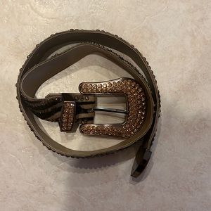 Kippys crystal and rhinestone belt